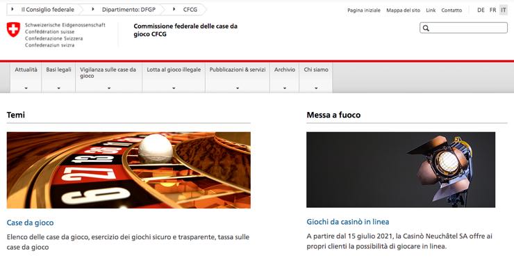 Commissione federale delle case da gioco CFCG